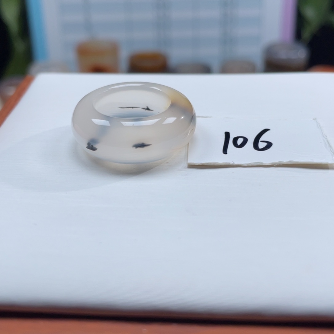 玛瑙/玉髓未镶嵌戒指Z15港9