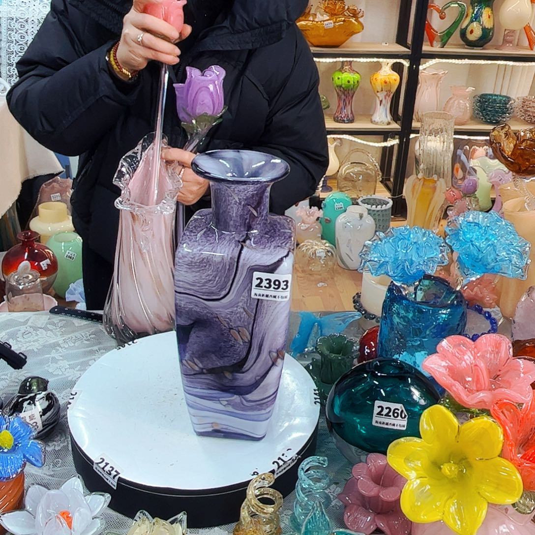 2393 家悦美居琉璃摆件