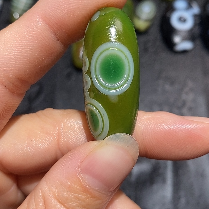 会***猪玛瑙/玉髓合金颈饰