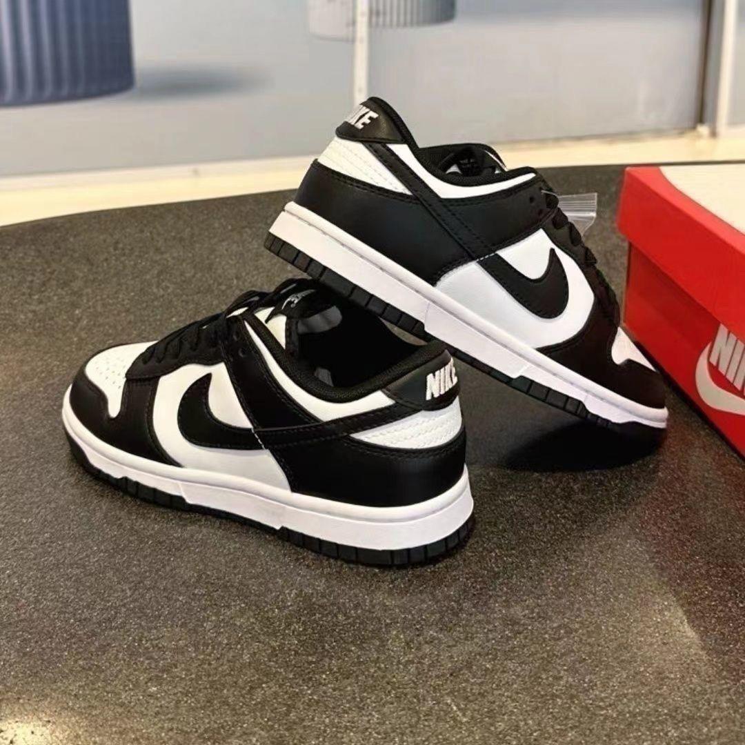 爆款Dunk黑白熊猫百搭低帮休闲耐磨透气滑板鞋男女情侣时尚dunksb