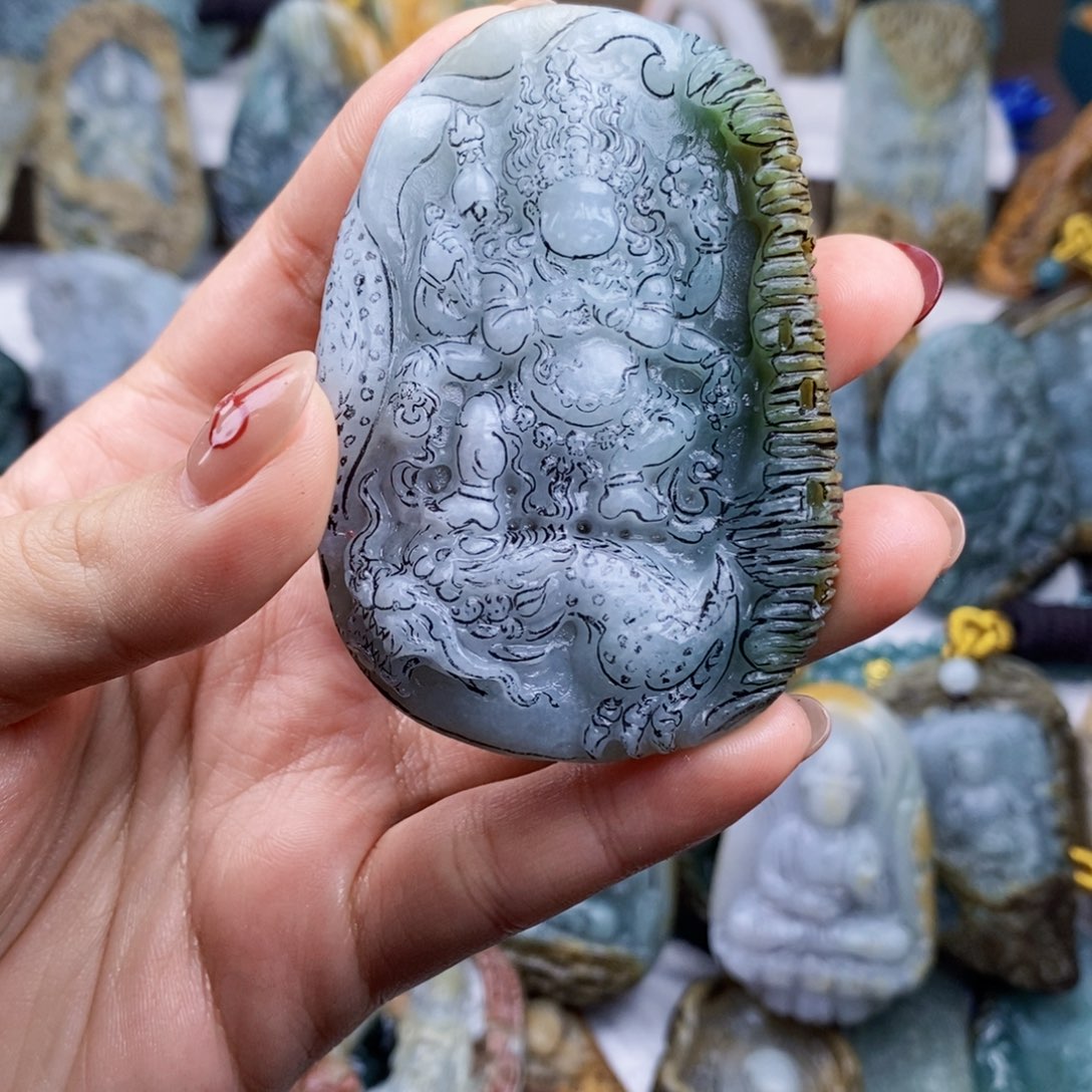 未镶嵌定制翡翠宗*定制挂件专属链接