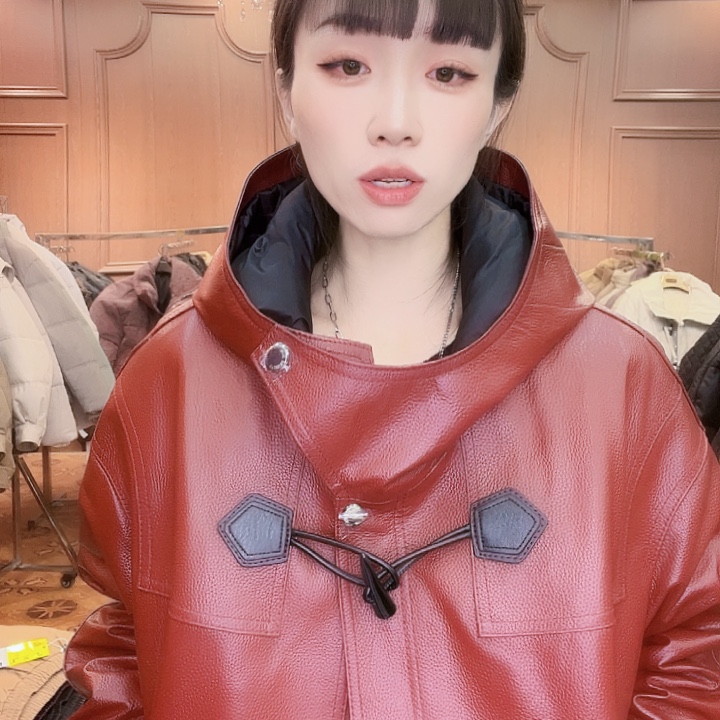 125……135斤皮羽绒服