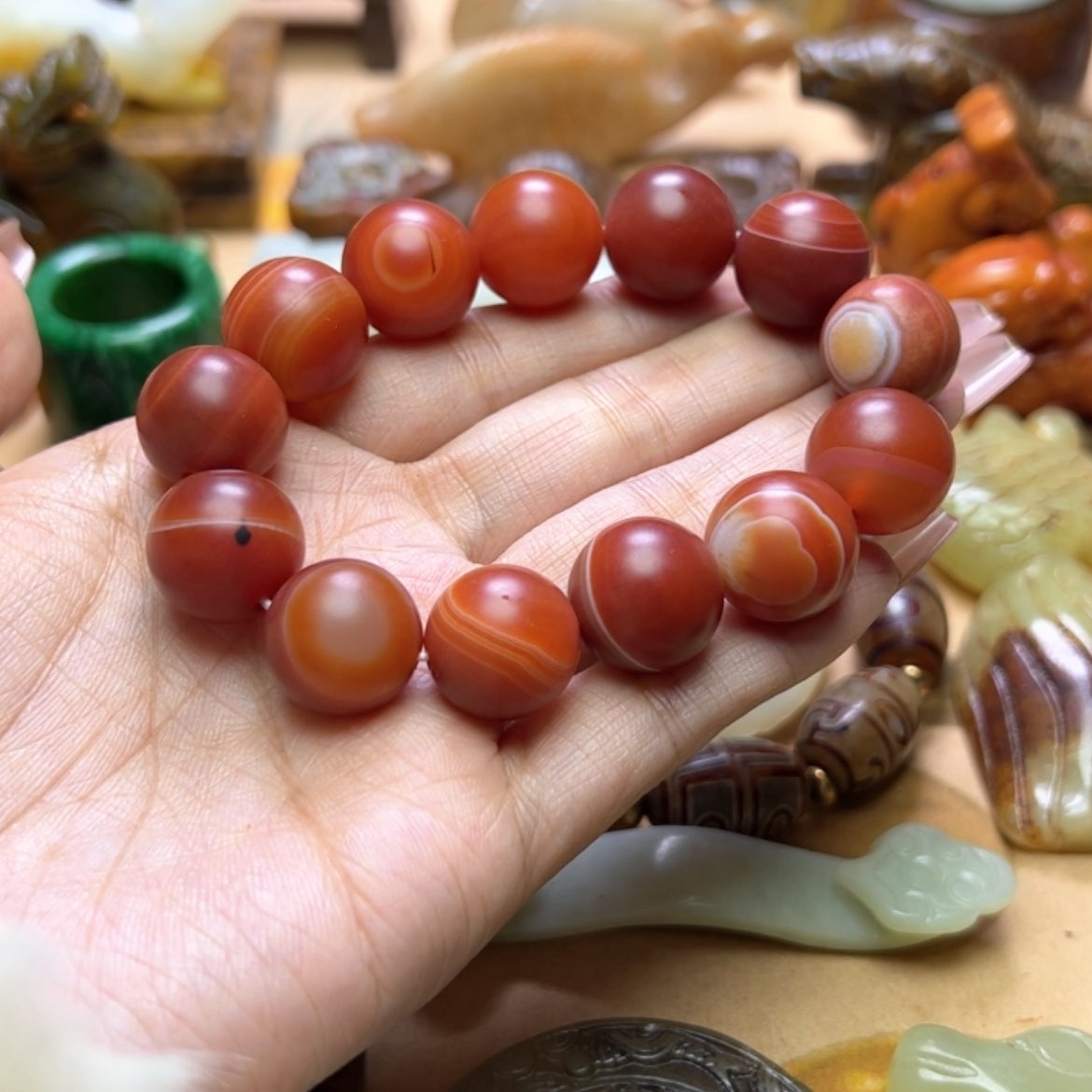 【闪购商品】玛瑙/玉髓颈饰未镶嵌