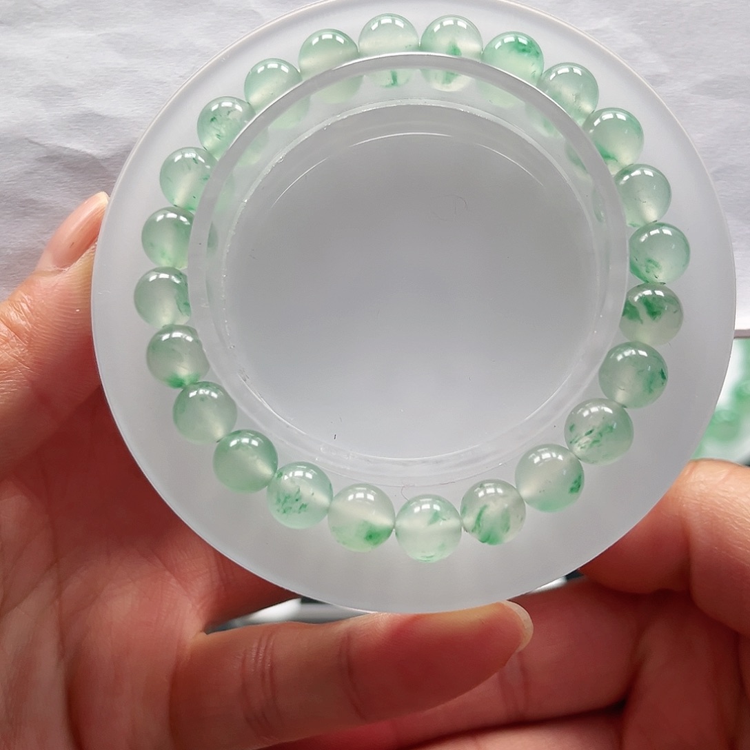 石英质玉手串未镶嵌手串7.8