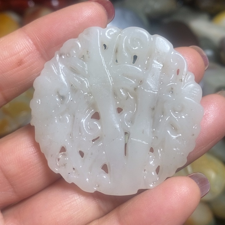 和田玉挂件未镶嵌