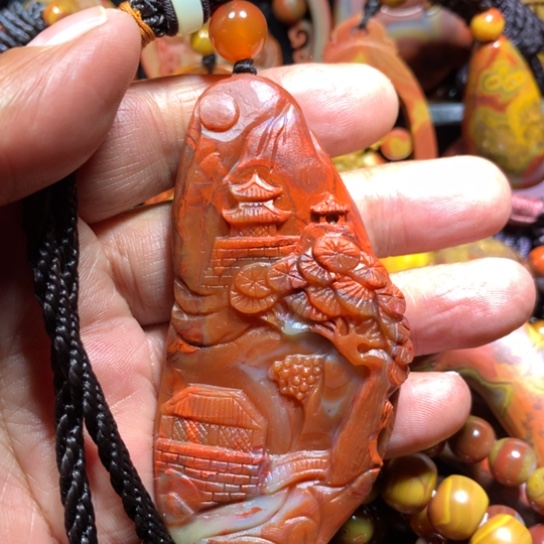 玛瑙/玉髓颈饰未镶嵌