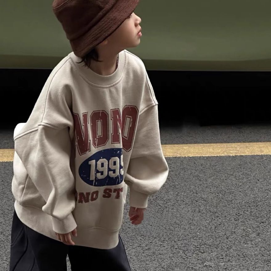 【清仓福利】九九子-日韩系儿童加绒卫衣 V718