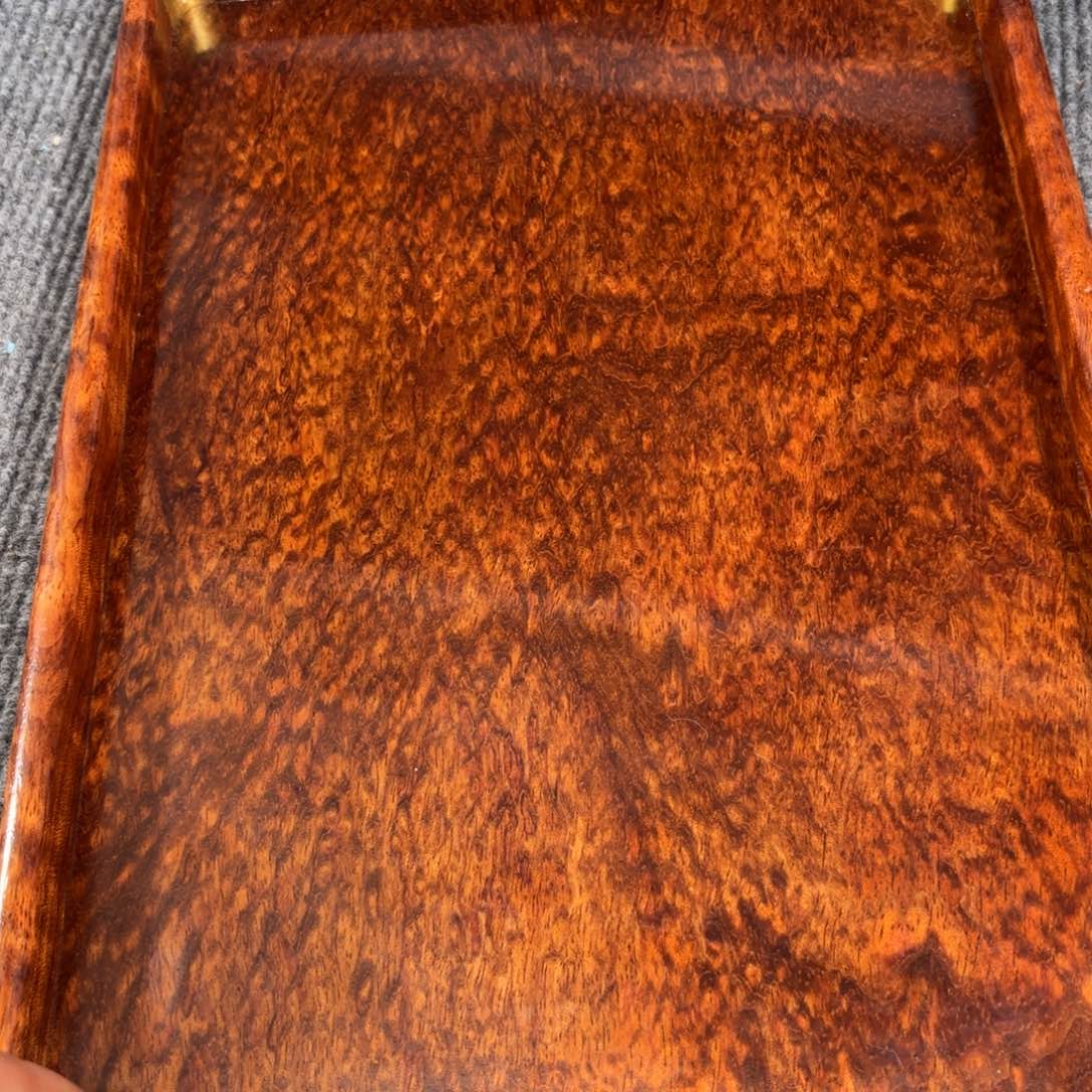 木缅甸花梨超大托盘