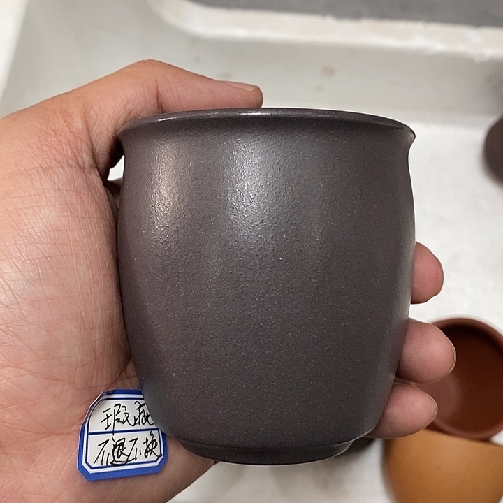 紫砂茶杯瑕疵不退不换