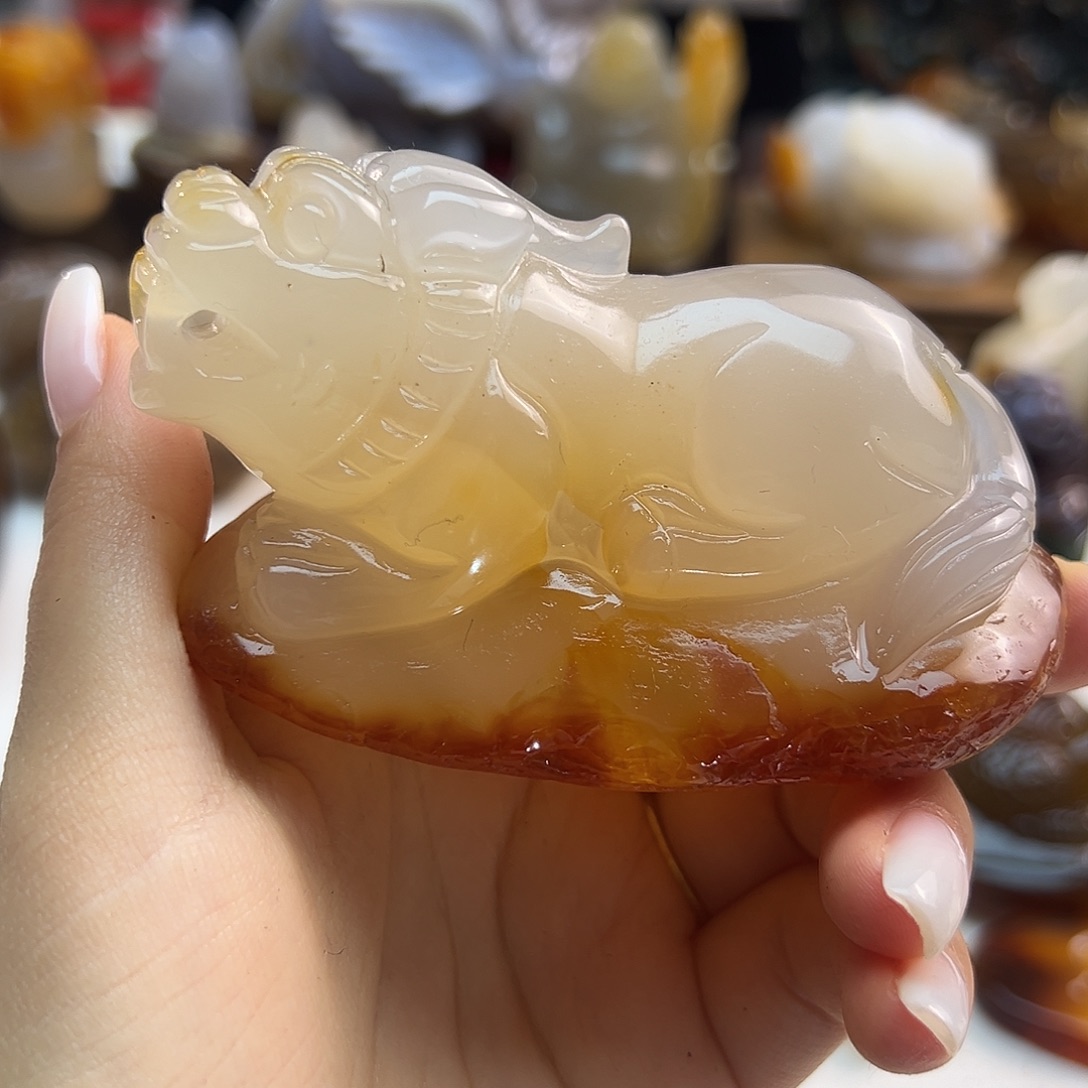 玛瑙/玉髓未镶嵌颈饰