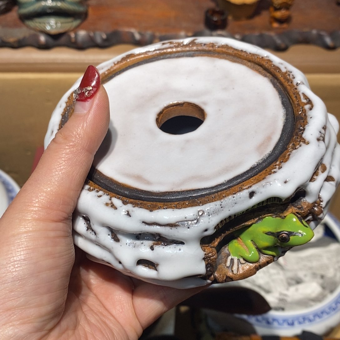 紫砂茶壶木****一密胺手绘陶瓷