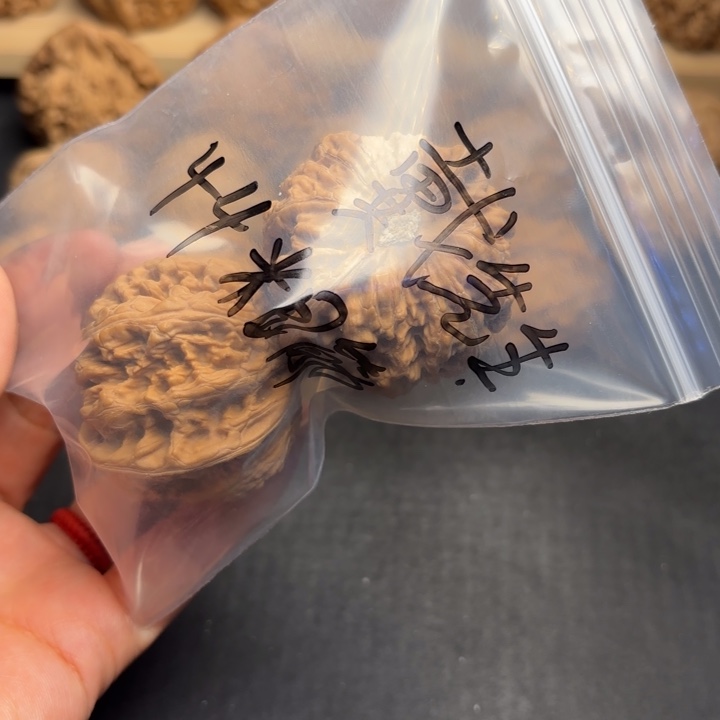 戴***生把件文玩核桃44粗筋