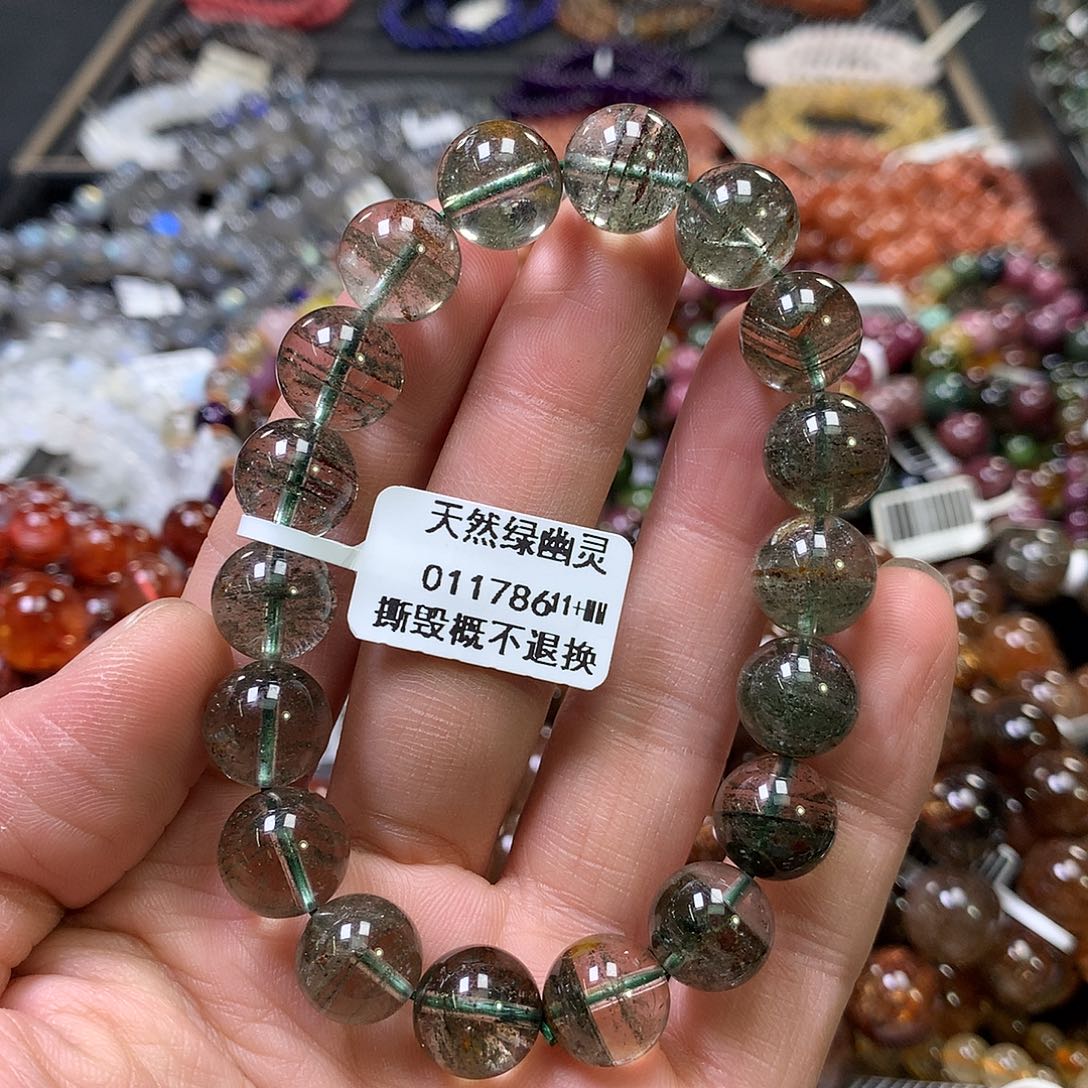 水晶手链未镶嵌，