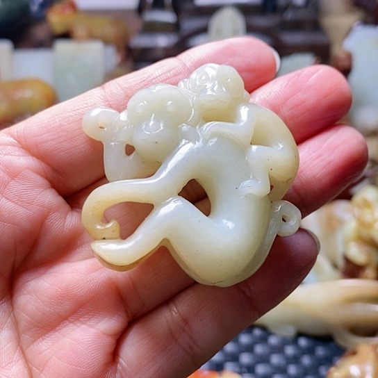 和田玉挂件未镶嵌