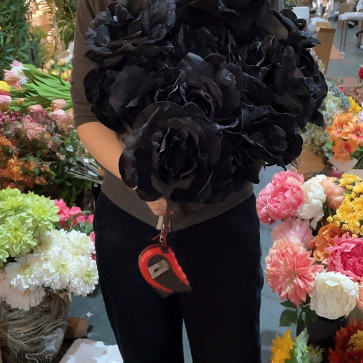 好**玲陶瓷花瓶，仿真绿植。3