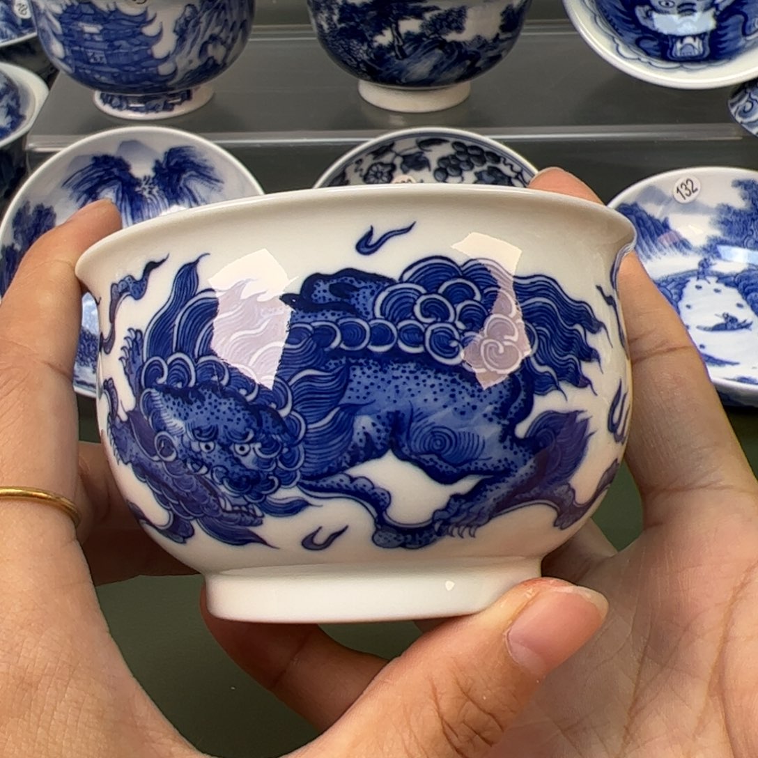 木木景德镇纯手绘茶具123