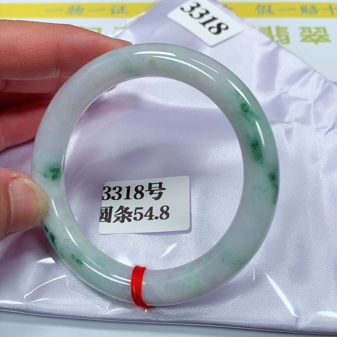 【闪购商品】翡翠手镯未镶嵌3318号