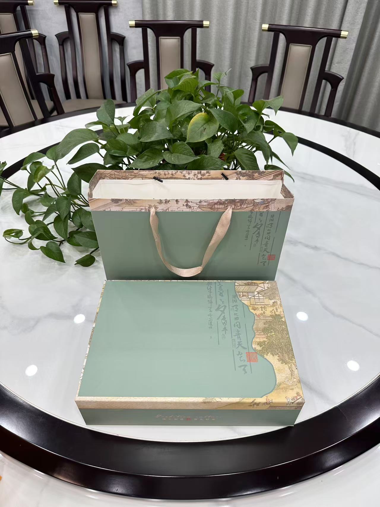 马阳茗茶2024过年送礼茉莉小金针浓香型茉莉花茶礼盒+送自喝