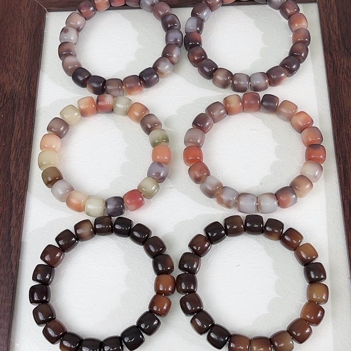 手串菩提根/象牙果卡13水磨正桶