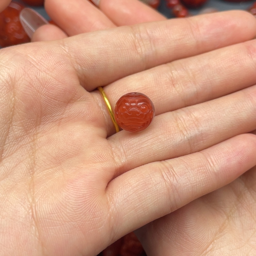 南红玛瑙未镶嵌配饰