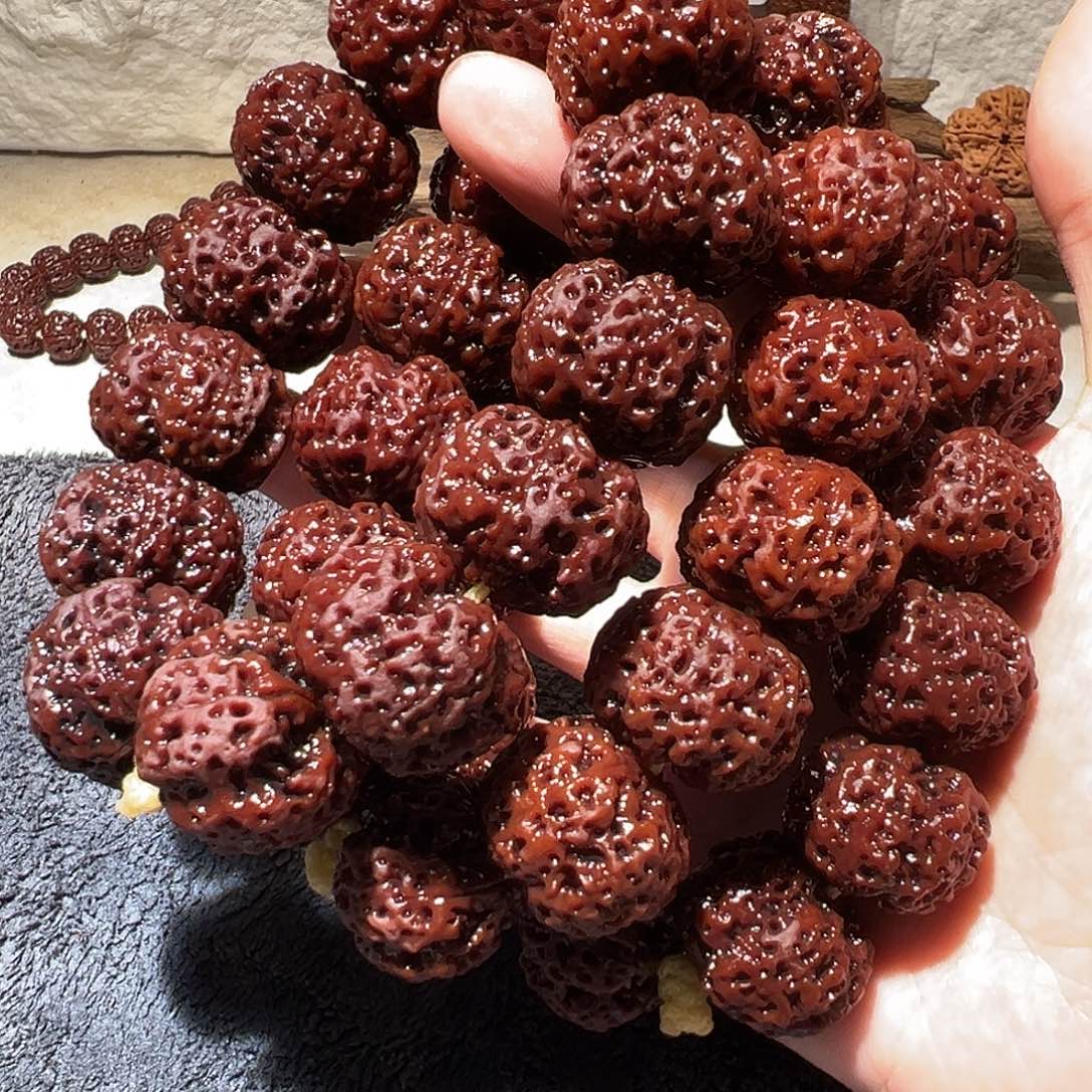 金刚菩提手串毕业级21尺寸左右五星蜂王福利