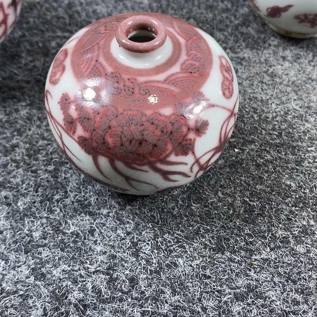 手工手绘陶瓷摆件工艺品如**祥
