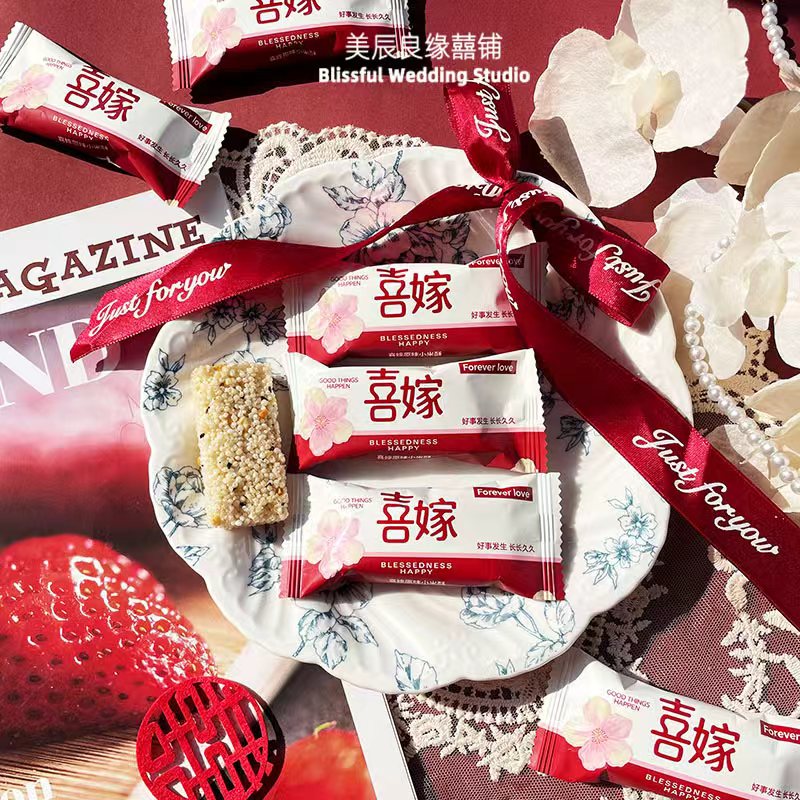 帝卡乐喜嫁原味小米酥网红结婚喜饼伴手礼散装办公室休闲零食
