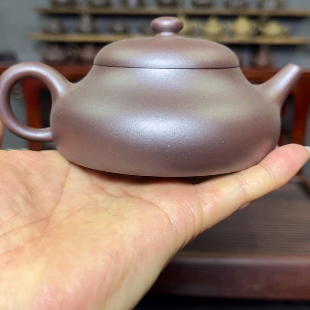 H***J紫砂茶壶底槽青静乐半手工