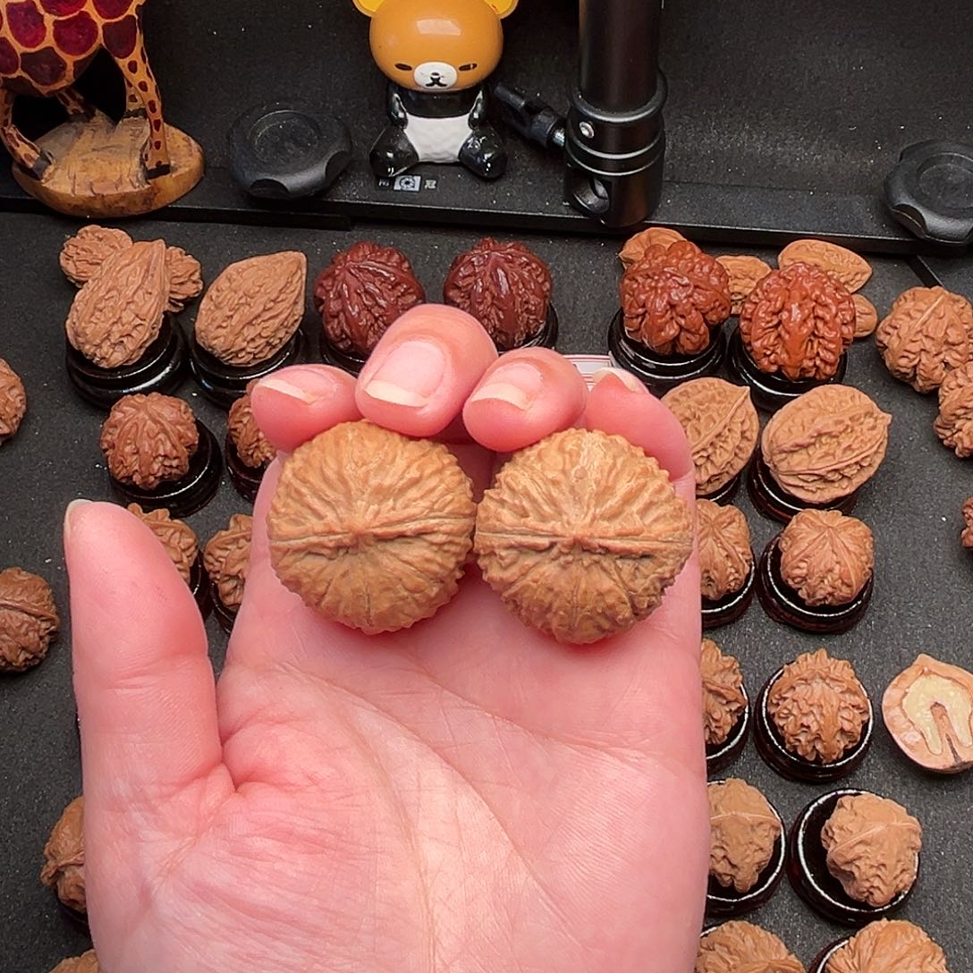 老***途把件文玩核桃愤怒的小鸟Z