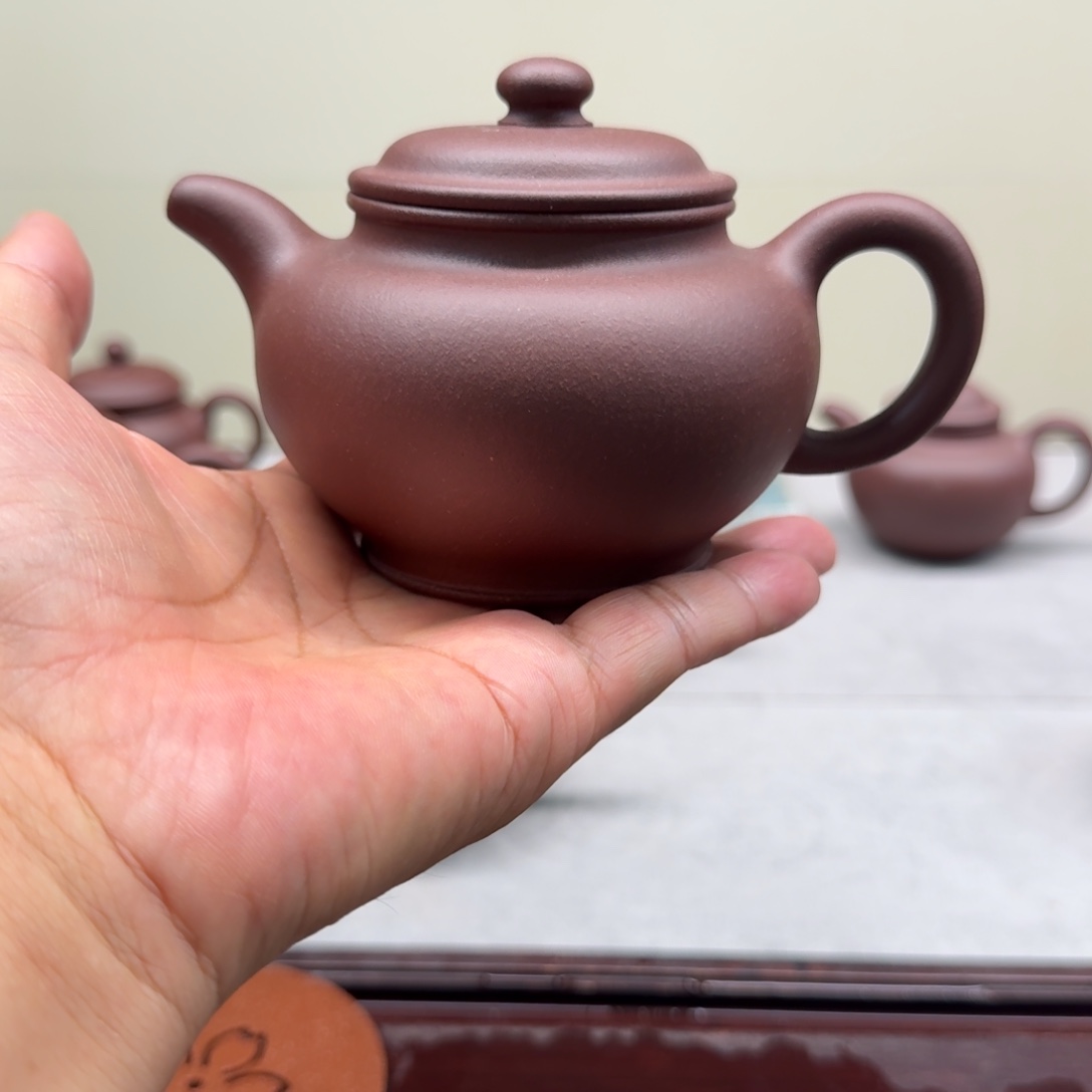 不***1茶壶紫砂老矿长四号井底槽青掇枝半手工240cc无添加