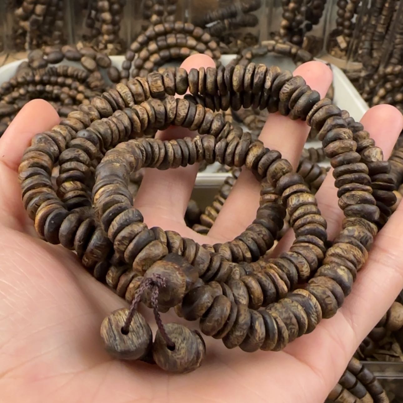 【闪购商品】沉香手串阿*奇楠手串30.9克