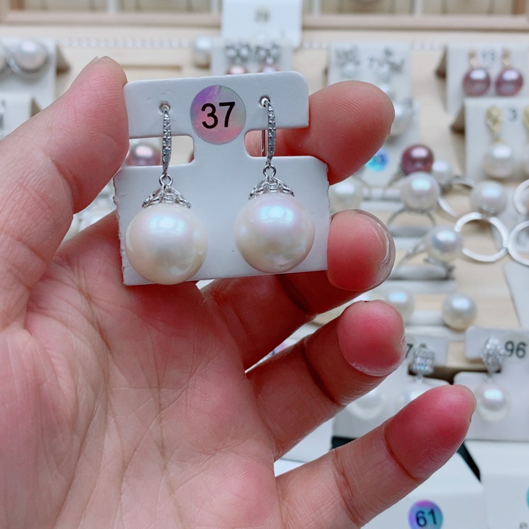 淡水珍珠颈饰银S925镶嵌