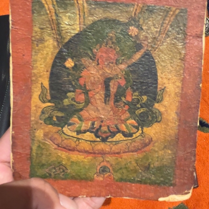 铜菩提吊坠项链星月