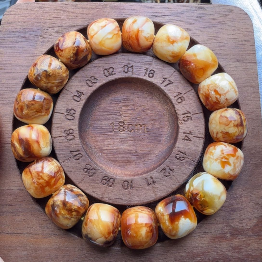 蜜蜡未镶嵌裸石琥珀蜜蜡14