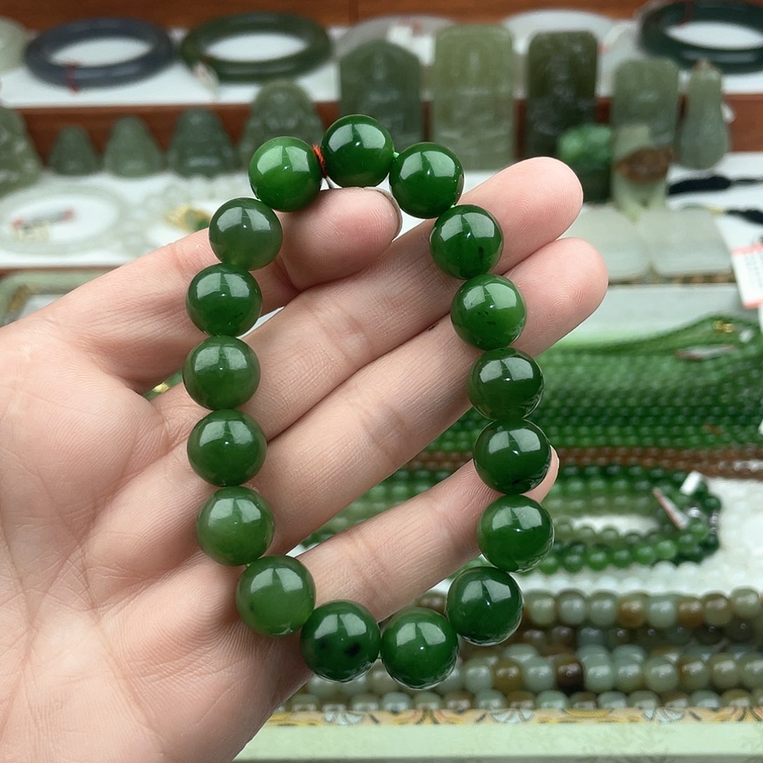 和田玉手串未镶嵌