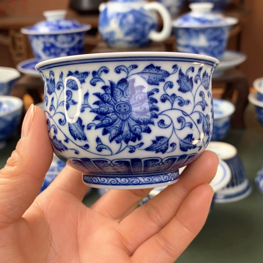 杯景德镇陶瓷手工手绘