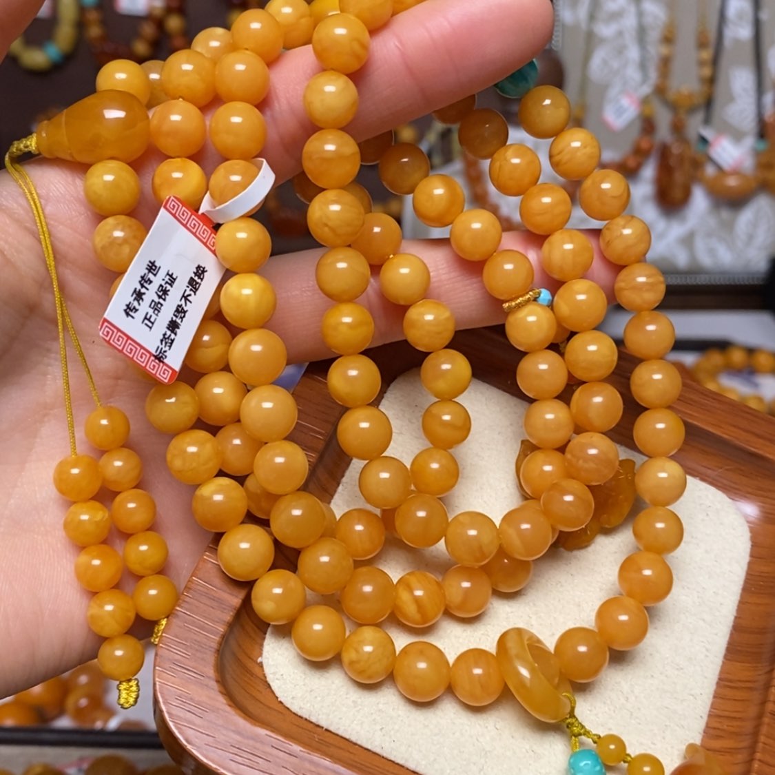 【闪购商品】手链蜜蜡未镶嵌手串