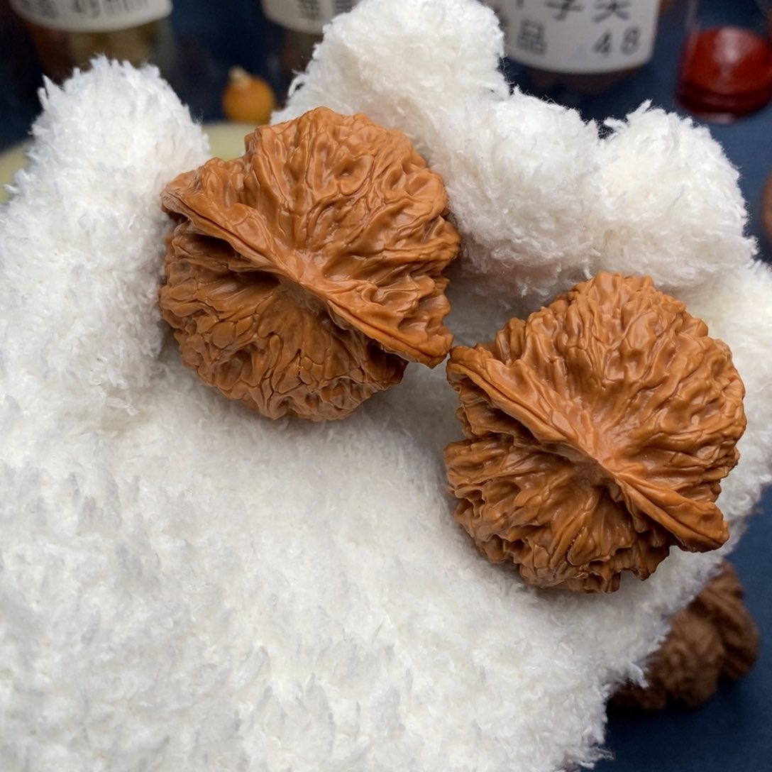 文玩核桃把件球苹果园