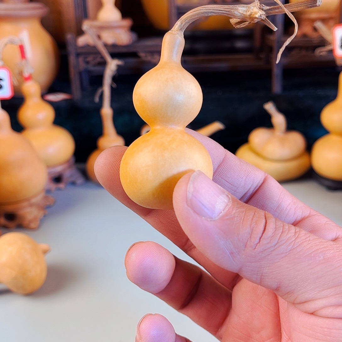 大肚天然文玩葫芦手把件可盘玩的传统葫芦挂件