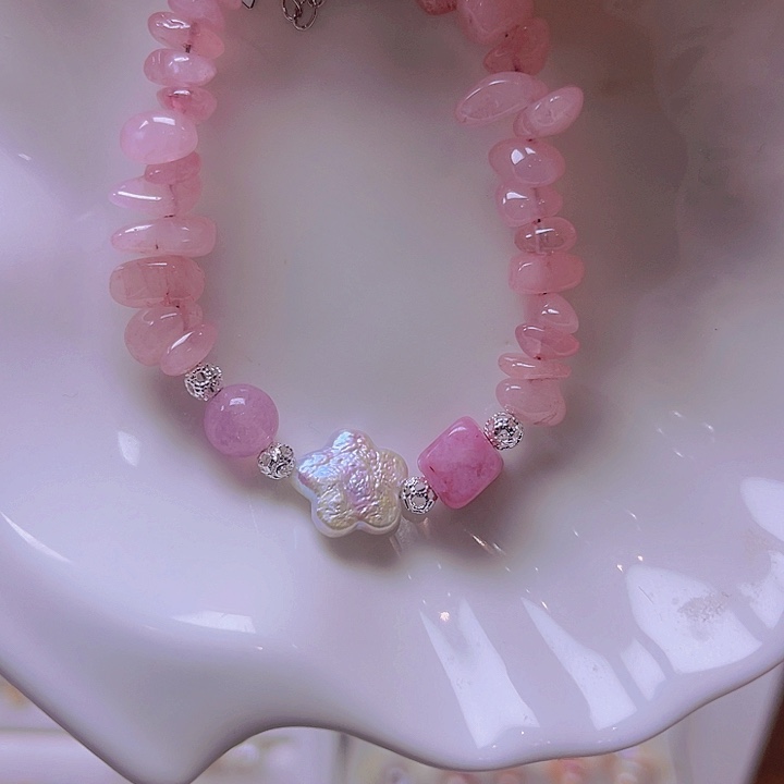 淡水珍珠颈饰合金