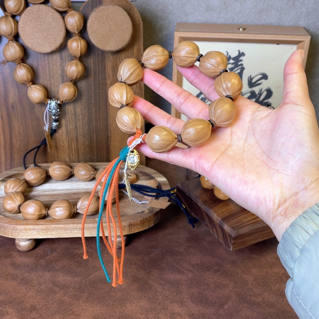 橄榄核手串/手链一****。2125梅林铁核