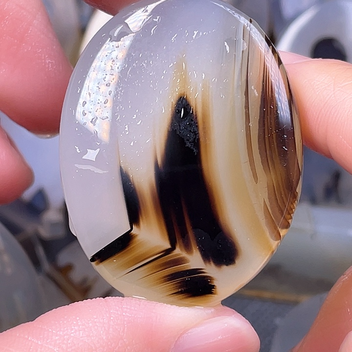 玛瑙/玉髓吊坠(不含链)未镶嵌