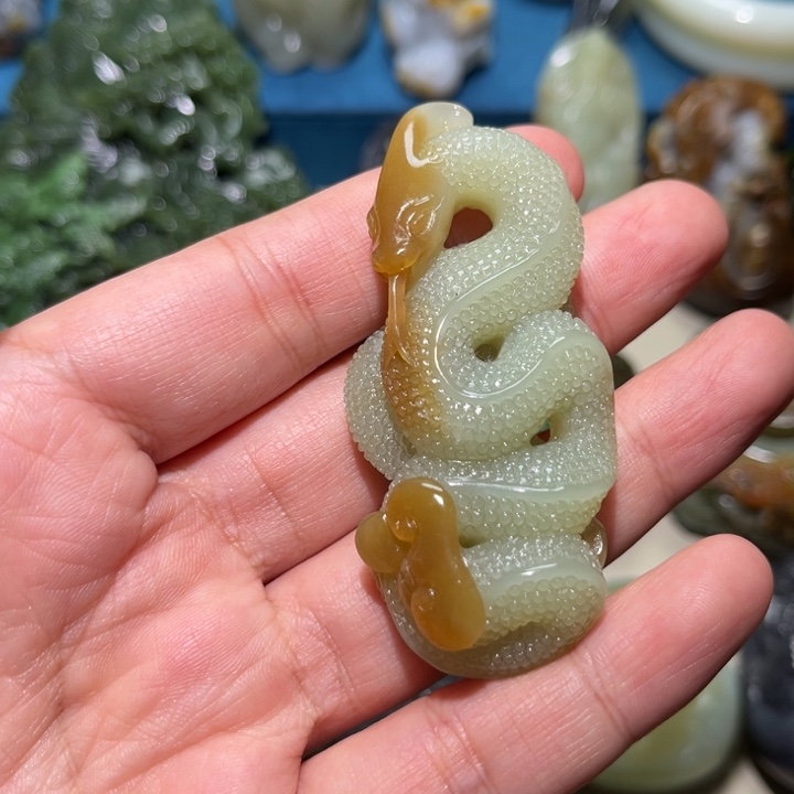 和田玉挂件未镶嵌