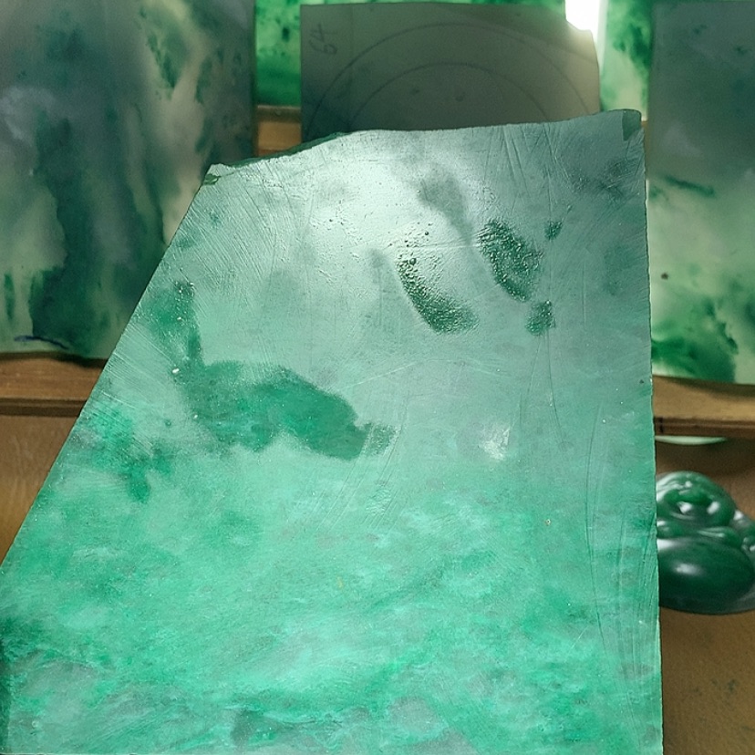 【闪购商品】定制石英质玉（非洲翠）有***美