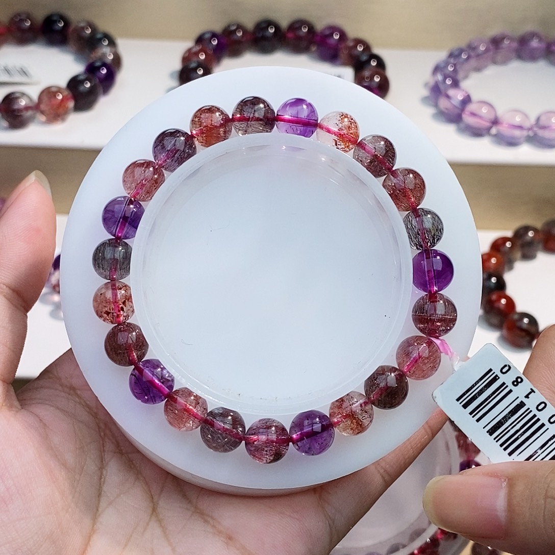 手链水晶未镶嵌黑加仑8