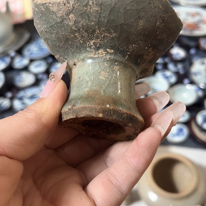 瓷片瓷片茶托非常不错