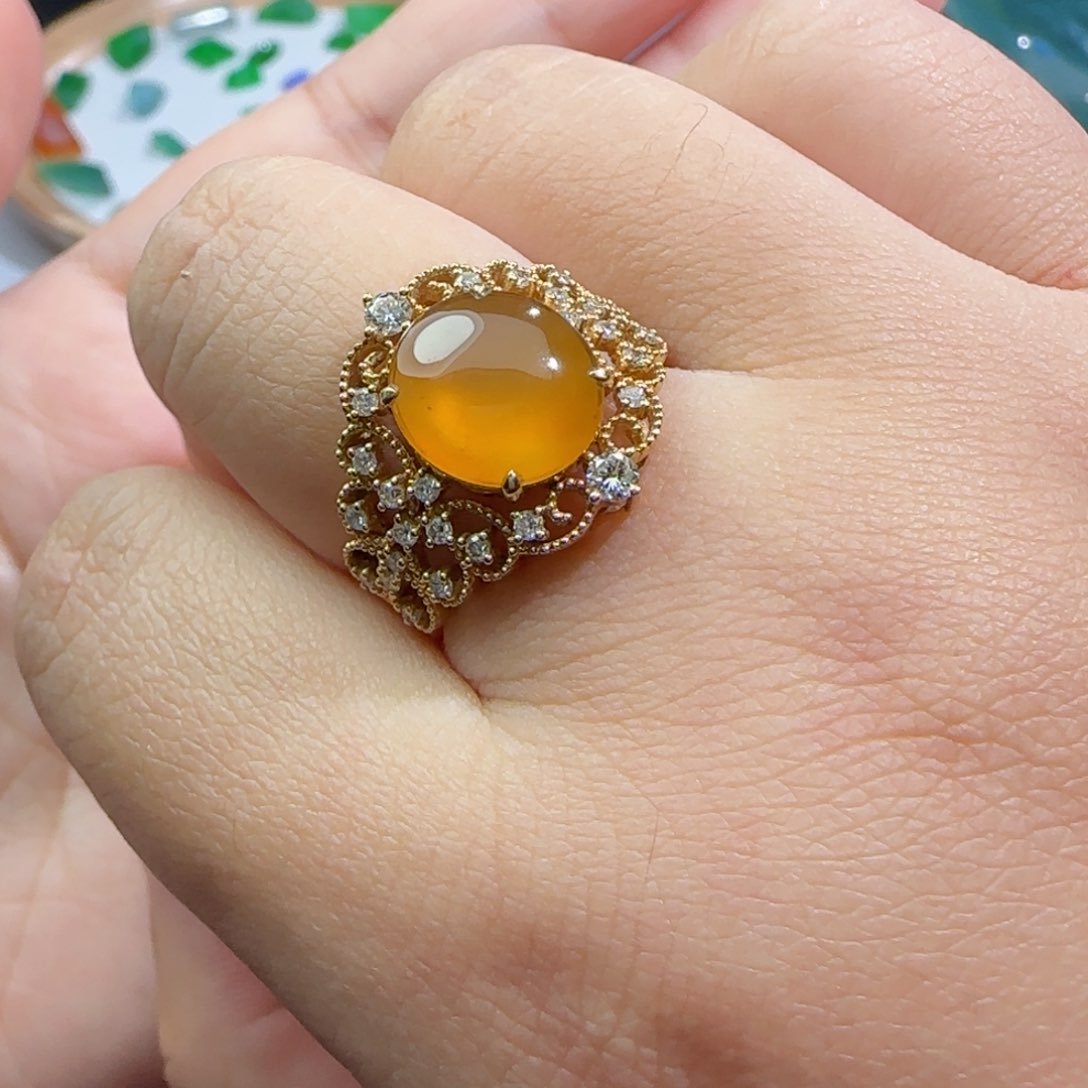 定制翡翠未镶嵌材料