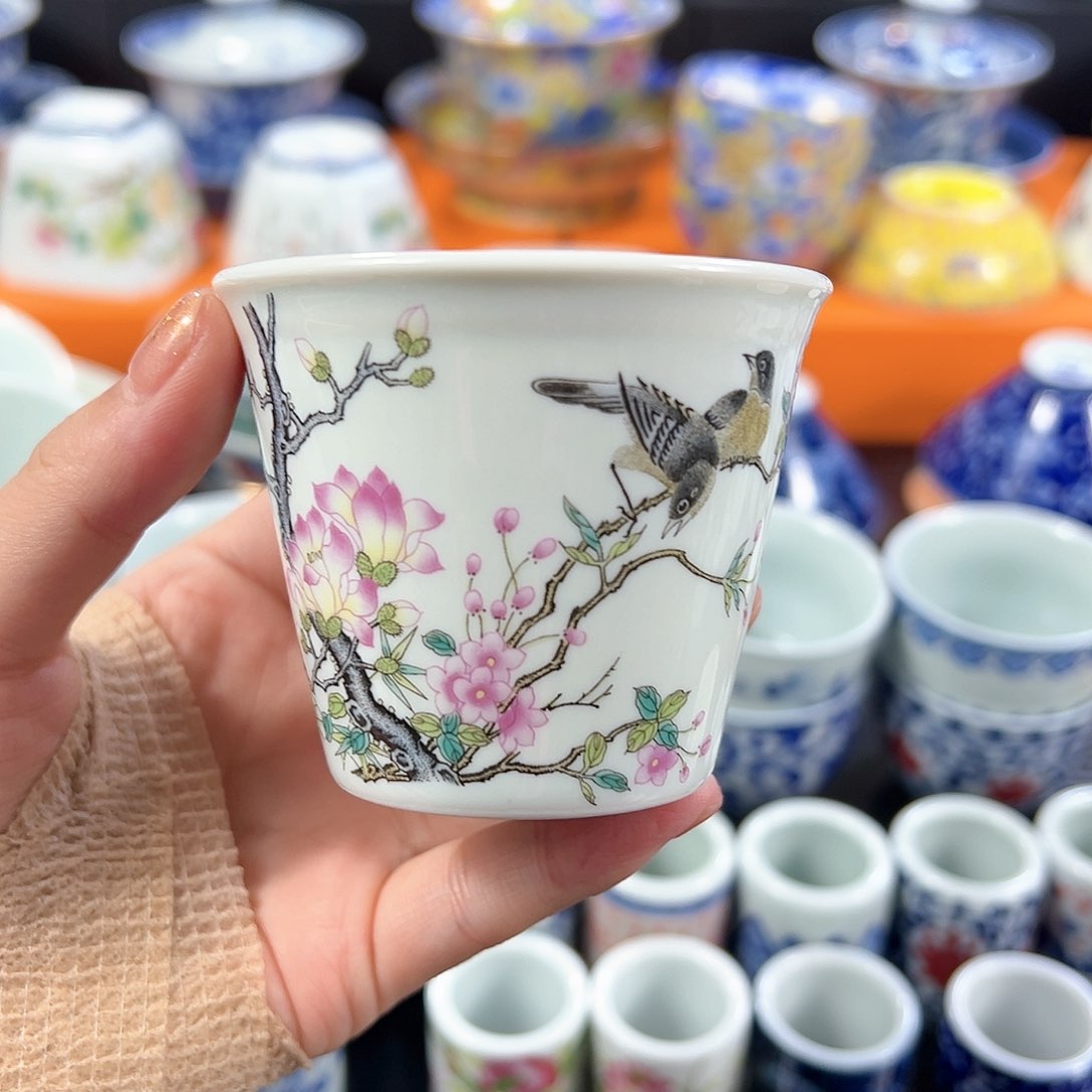 盖碗景德镇陶瓷艺术