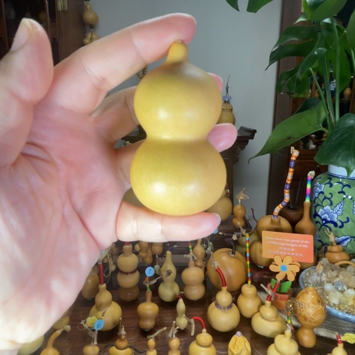双圆肚胖葫芦皮质细腻