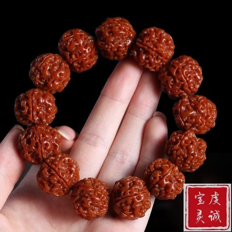 【玉化金刚菩提  手串】1.8高端老料 高货 大单圈手串  多样性发货